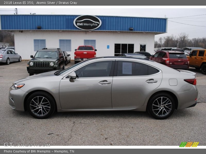 Atomic Silver / Stratus Gray 2018 Lexus ES 350