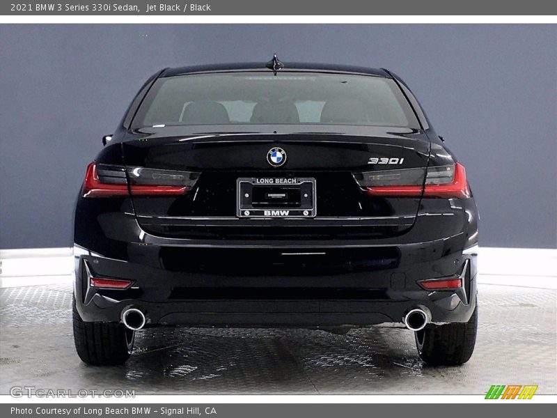 Jet Black / Black 2021 BMW 3 Series 330i Sedan