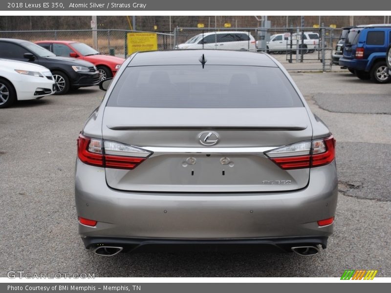 Atomic Silver / Stratus Gray 2018 Lexus ES 350