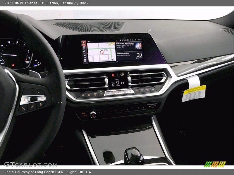 Jet Black / Black 2021 BMW 3 Series 330i Sedan