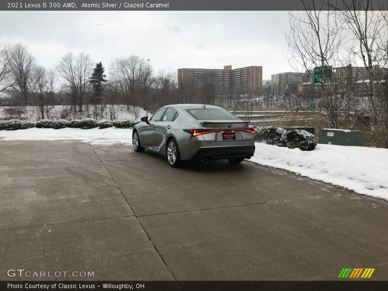 Atomic Silver / Glazed Caramel 2021 Lexus IS 300 AWD