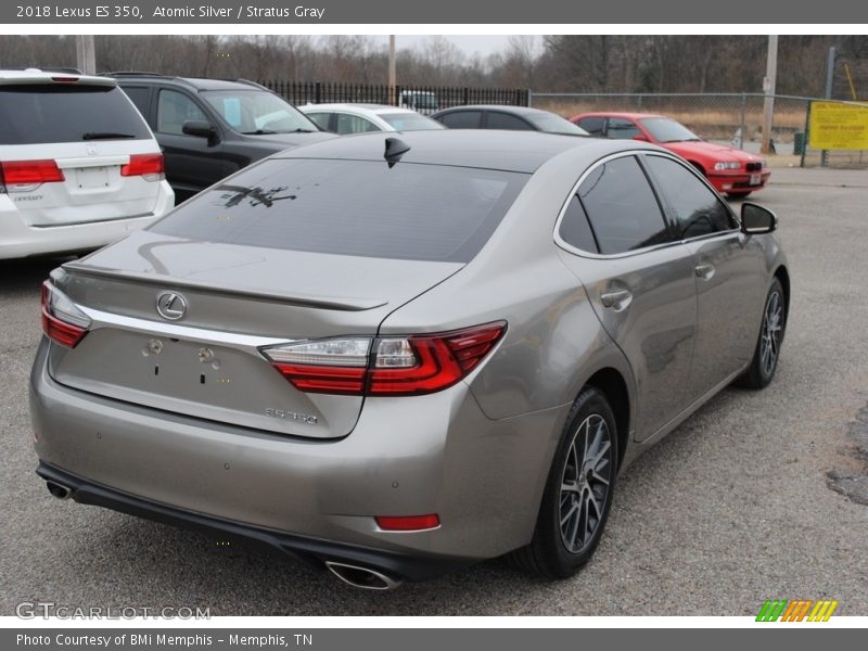 Atomic Silver / Stratus Gray 2018 Lexus ES 350