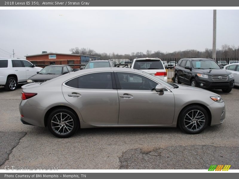 Atomic Silver / Stratus Gray 2018 Lexus ES 350