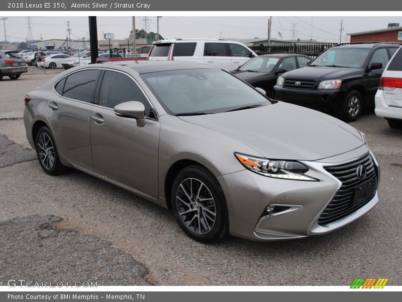 Atomic Silver / Stratus Gray 2018 Lexus ES 350