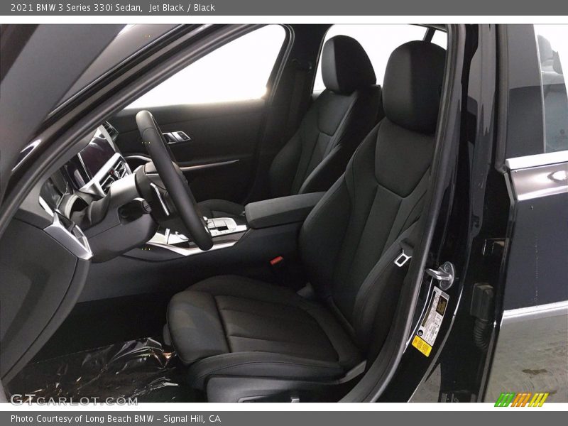 Jet Black / Black 2021 BMW 3 Series 330i Sedan