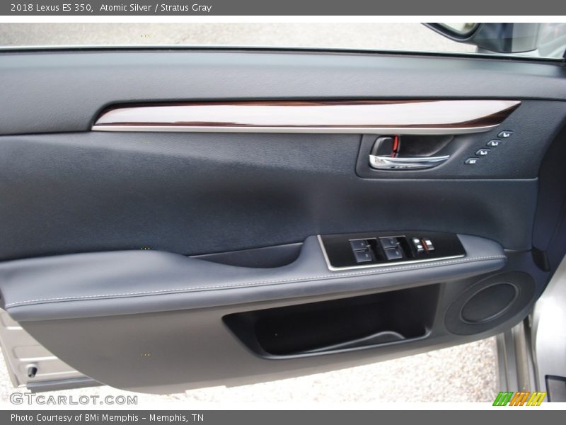 Atomic Silver / Stratus Gray 2018 Lexus ES 350