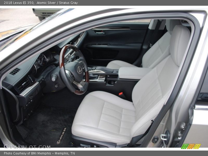 Atomic Silver / Stratus Gray 2018 Lexus ES 350