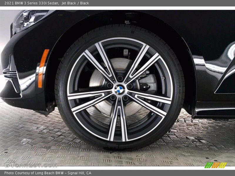 Jet Black / Black 2021 BMW 3 Series 330i Sedan