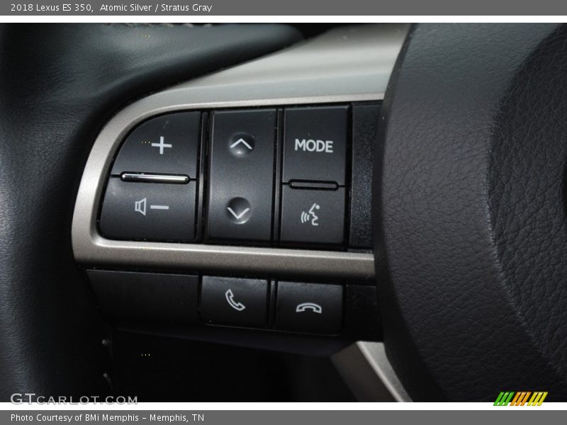 Atomic Silver / Stratus Gray 2018 Lexus ES 350