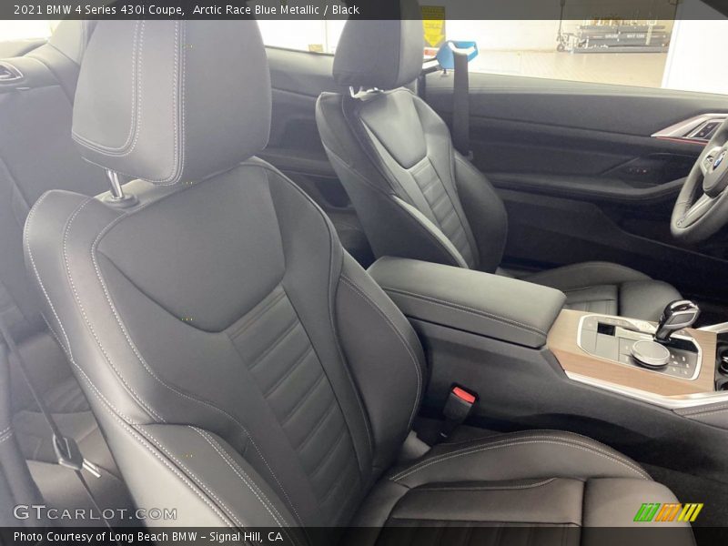 Arctic Race Blue Metallic / Black 2021 BMW 4 Series 430i Coupe