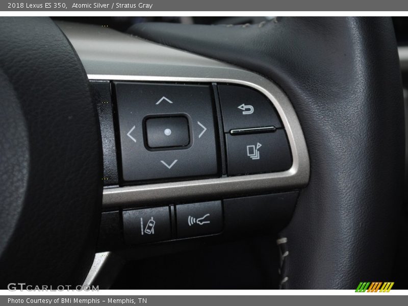 Atomic Silver / Stratus Gray 2018 Lexus ES 350