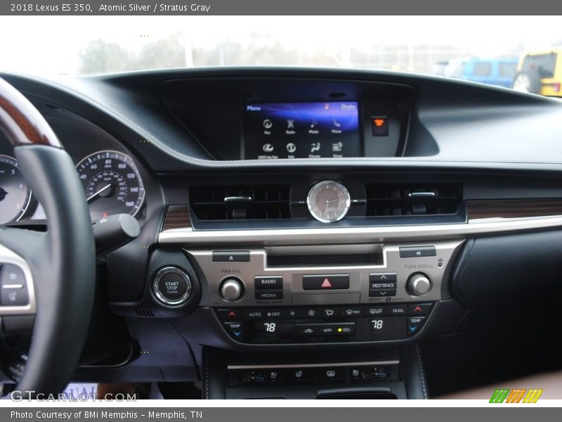 Atomic Silver / Stratus Gray 2018 Lexus ES 350