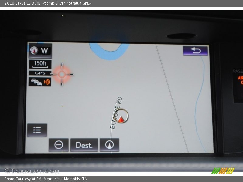 Atomic Silver / Stratus Gray 2018 Lexus ES 350