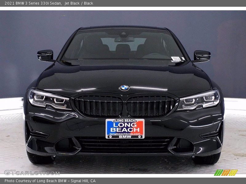Jet Black / Black 2021 BMW 3 Series 330i Sedan