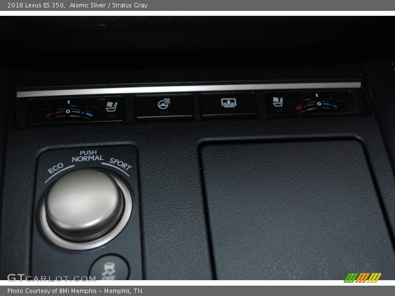 Atomic Silver / Stratus Gray 2018 Lexus ES 350