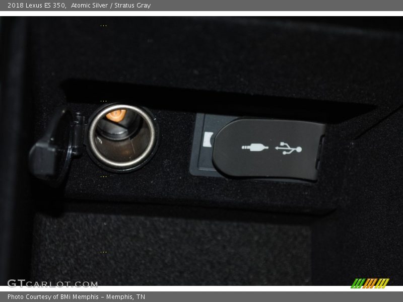 Atomic Silver / Stratus Gray 2018 Lexus ES 350
