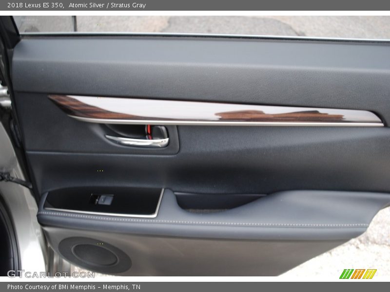Atomic Silver / Stratus Gray 2018 Lexus ES 350