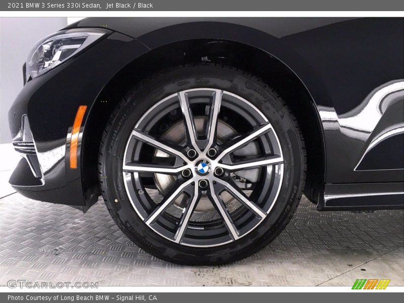 Jet Black / Black 2021 BMW 3 Series 330i Sedan