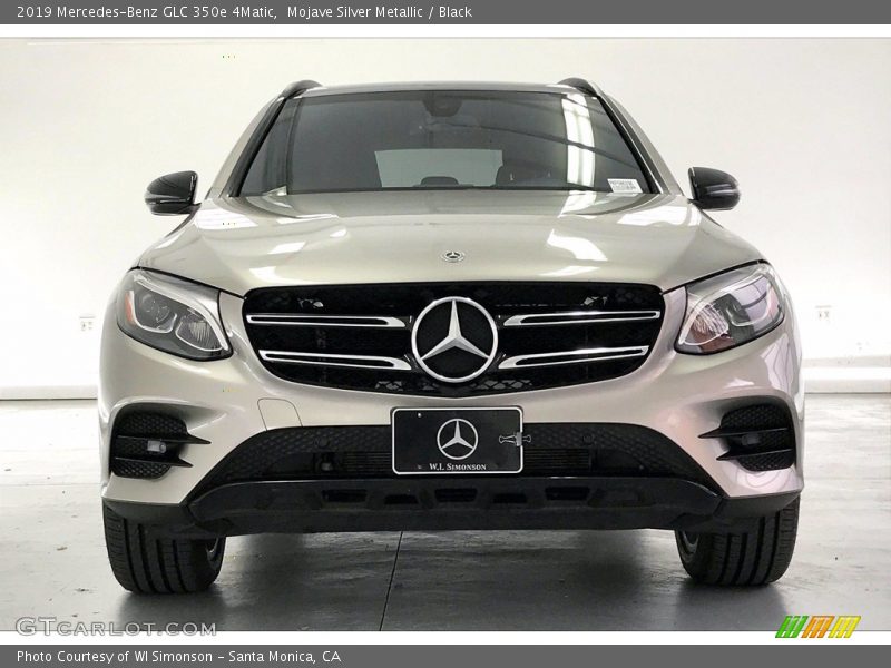 Mojave Silver Metallic / Black 2019 Mercedes-Benz GLC 350e 4Matic