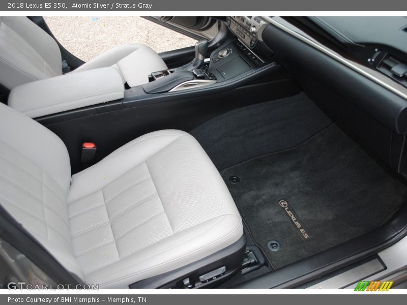 Atomic Silver / Stratus Gray 2018 Lexus ES 350