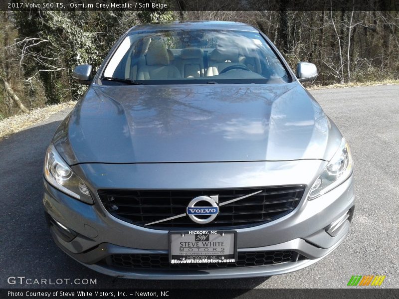 Osmium Grey Metallic / Soft Beige 2017 Volvo S60 T5