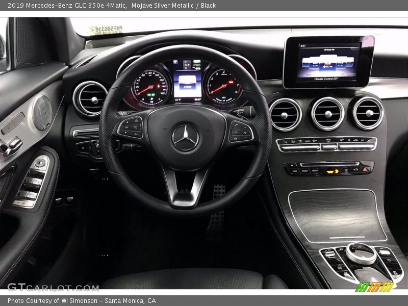 Mojave Silver Metallic / Black 2019 Mercedes-Benz GLC 350e 4Matic