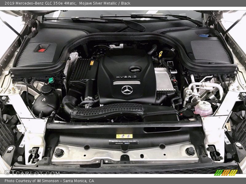 Mojave Silver Metallic / Black 2019 Mercedes-Benz GLC 350e 4Matic