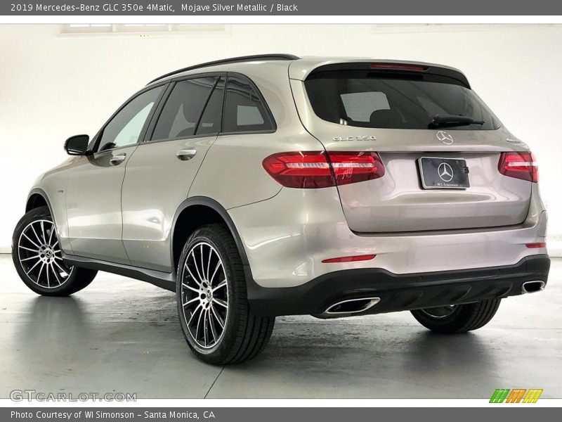 Mojave Silver Metallic / Black 2019 Mercedes-Benz GLC 350e 4Matic