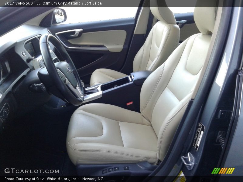  2017 S60 T5 Soft Beige Interior