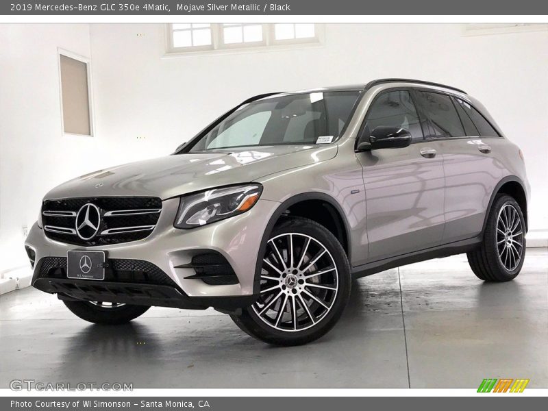 Mojave Silver Metallic / Black 2019 Mercedes-Benz GLC 350e 4Matic