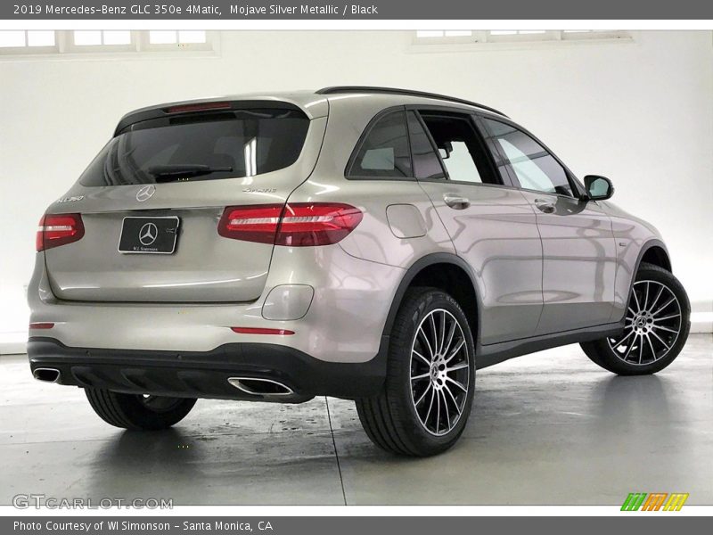 Mojave Silver Metallic / Black 2019 Mercedes-Benz GLC 350e 4Matic