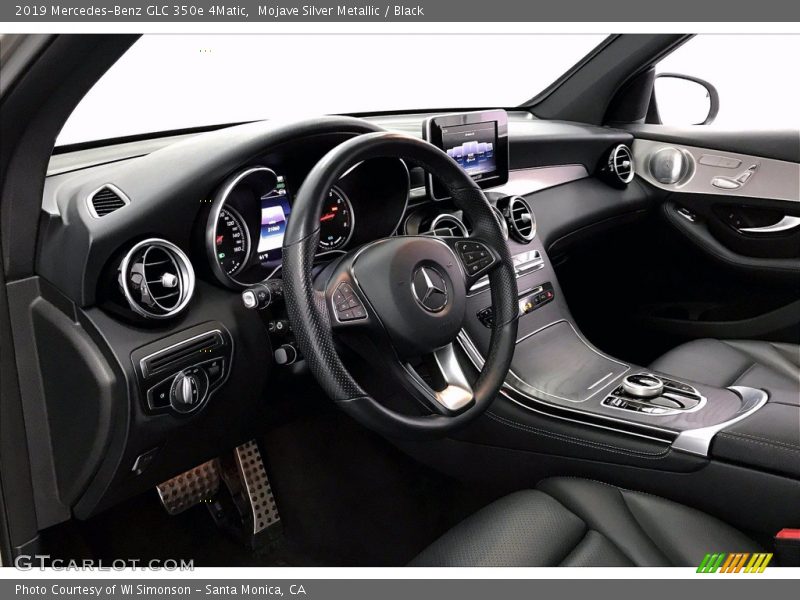 Mojave Silver Metallic / Black 2019 Mercedes-Benz GLC 350e 4Matic