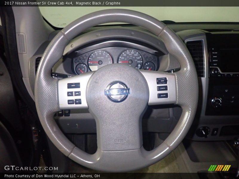 Magnetic Black / Graphite 2017 Nissan Frontier SV Crew Cab 4x4