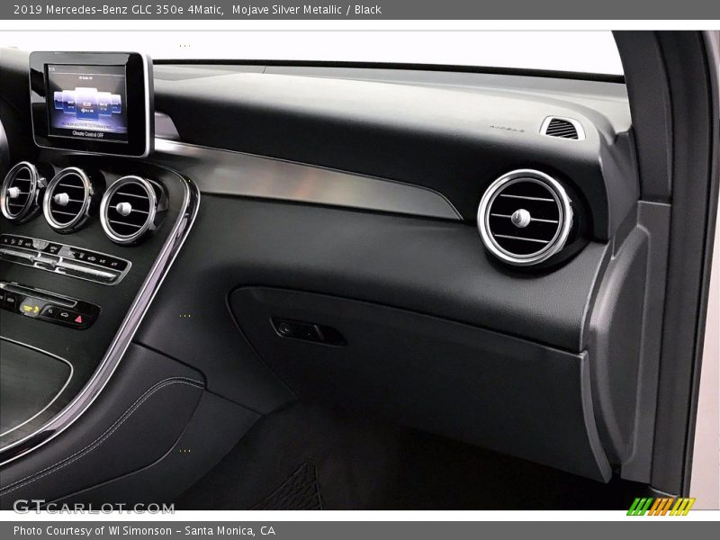 Mojave Silver Metallic / Black 2019 Mercedes-Benz GLC 350e 4Matic