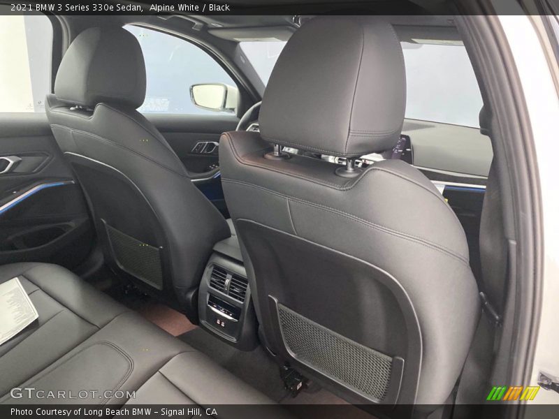 Alpine White / Black 2021 BMW 3 Series 330e Sedan