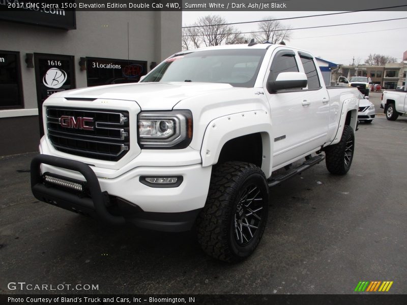 Summit White / Dark Ash/Jet Black 2017 GMC Sierra 1500 Elevation Edition Double Cab 4WD