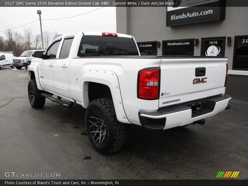 Summit White / Dark Ash/Jet Black 2017 GMC Sierra 1500 Elevation Edition Double Cab 4WD