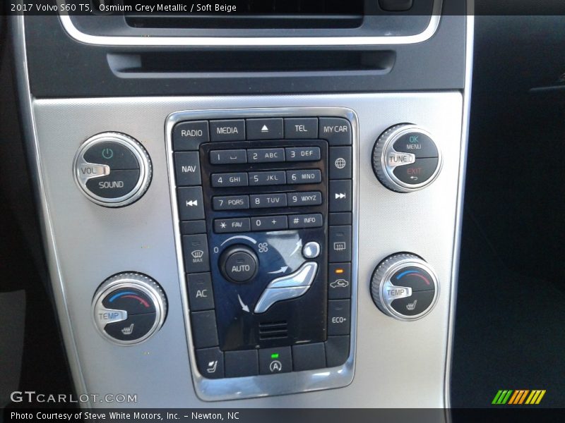 Controls of 2017 S60 T5
