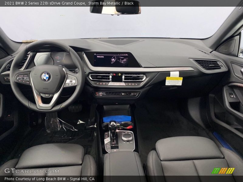 Storm Bay Metallic / Black 2021 BMW 2 Series 228i sDrive Grand Coupe