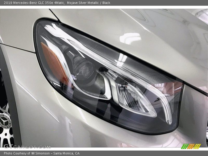Mojave Silver Metallic / Black 2019 Mercedes-Benz GLC 350e 4Matic