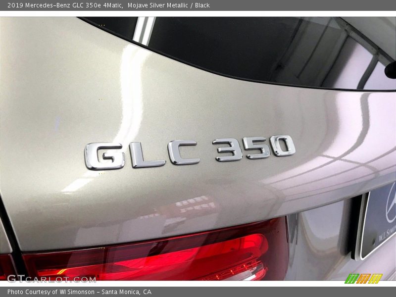 Mojave Silver Metallic / Black 2019 Mercedes-Benz GLC 350e 4Matic