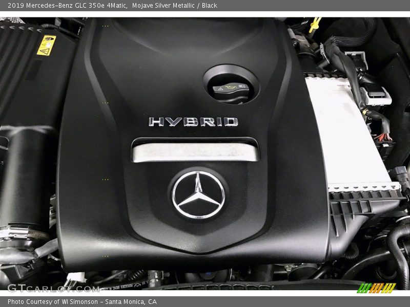 Mojave Silver Metallic / Black 2019 Mercedes-Benz GLC 350e 4Matic