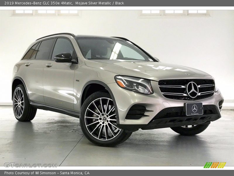 Mojave Silver Metallic / Black 2019 Mercedes-Benz GLC 350e 4Matic