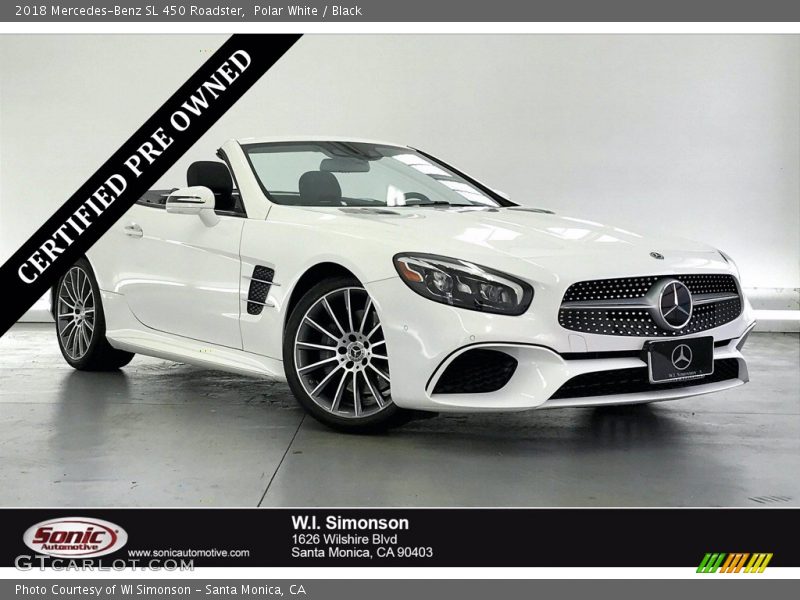 Dealer Info of 2018 SL 450 Roadster