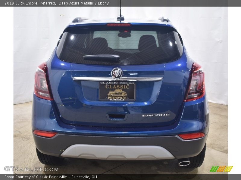 Deep Azure Metallic / Ebony 2019 Buick Encore Preferred
