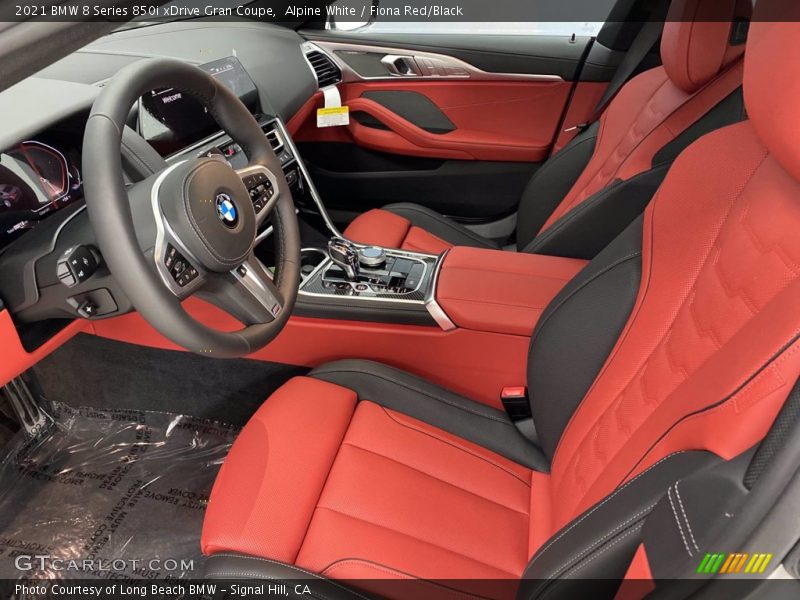 Front Seat of 2021 8 Series 850i xDrive Gran Coupe