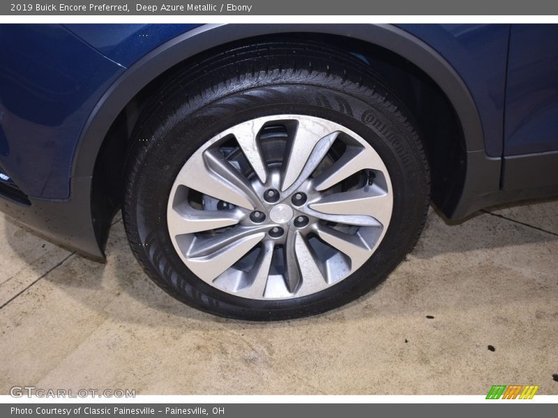 Deep Azure Metallic / Ebony 2019 Buick Encore Preferred