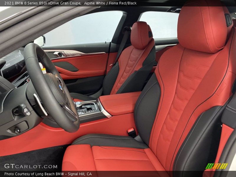 Front Seat of 2021 8 Series 850i xDrive Gran Coupe