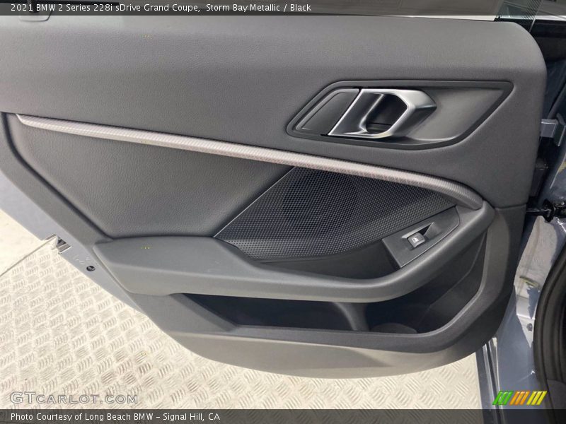 Storm Bay Metallic / Black 2021 BMW 2 Series 228i sDrive Grand Coupe