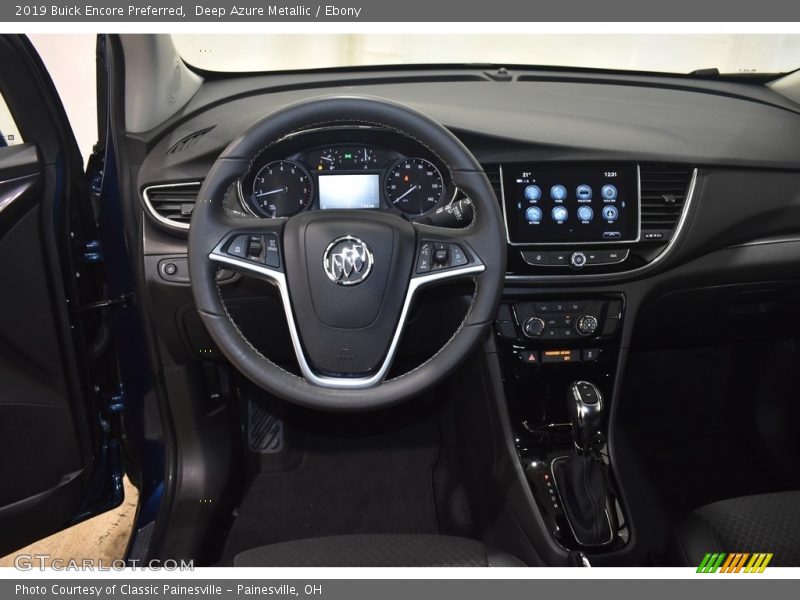 Deep Azure Metallic / Ebony 2019 Buick Encore Preferred
